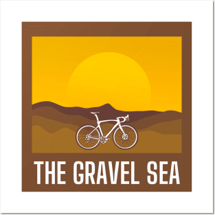 The Gravel Sea Gravel Shirt, Gravel Life, Ride Gravel Shirt, Gravel Shirt, Gravel Bikes, Gravel Roads Shirt, Gravel Riding, Graveleur, Gravelista, Gravel Gangsta, Gravel Party Posters and Art